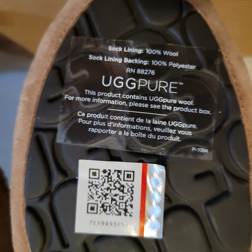 UGG Women's Suede Moccasin Slipper - Sand/Tan - Picture 5 of 7